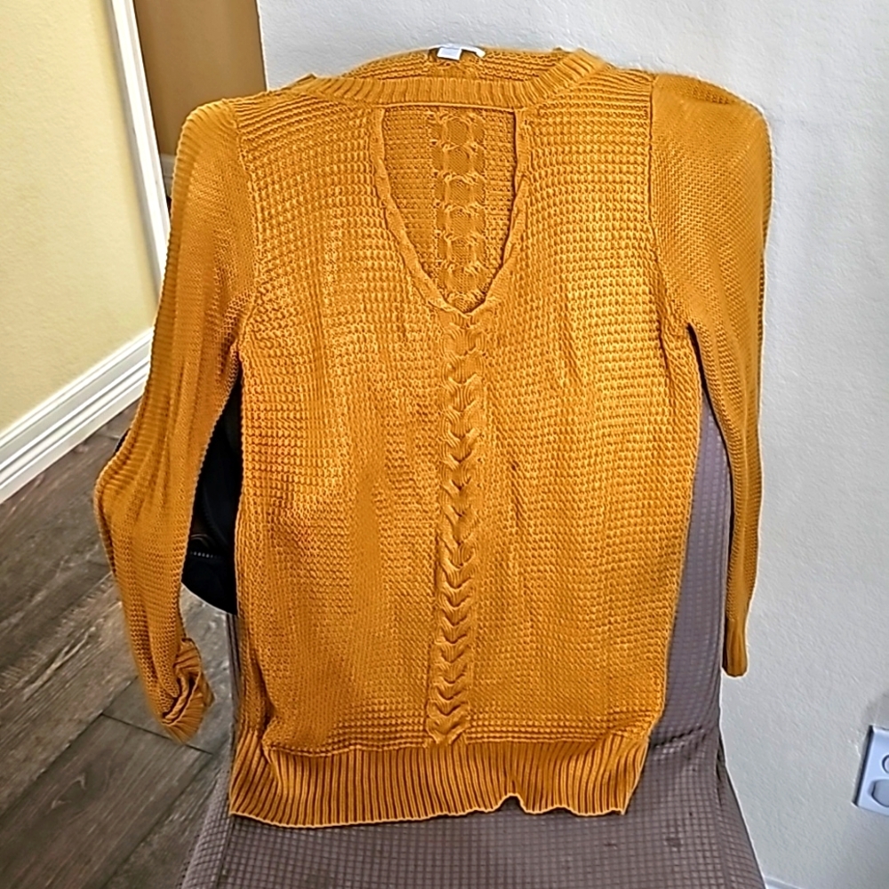 Mustard sweater